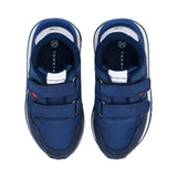 Tommy Hilfiger Kids Boy's Flag Low Cut Velcro Sneaker