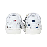 Tommy Hilfiger Kids Boy's White Sneaker