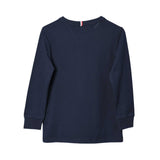 Tommy Hilfiger Kids Boy's Navy Long Sleeve T-Shirt