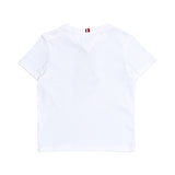 Tommy Hilfiger Kids Boy's/ Baby Boy's TH Monogram White Embroidery T-Shirt