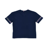 Tommy Hilfiger Kids Boy's/ Baby Boy's Monotype Stripe Regular Fit T-Shirt