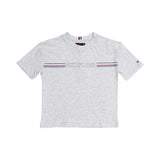 Tommy Hilfiger Kids Boy's/ Baby Boy's Monotype Stripe Regular Fit T-Shirt