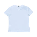 Tommy Hilfiger Kids Boy's White Monotype T-Shirt