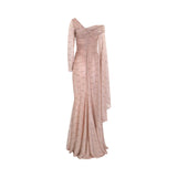 Talbot Runhof Women's Long Blush Dress