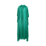 Talbot Runhof Women's Green Long Dress