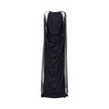 Talbot Runhof Women's Black Long Dress