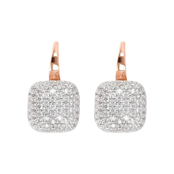 Bronzallure Earring White One Size