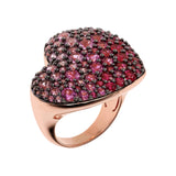 Bronzallure Ring With Pave In Zirconia