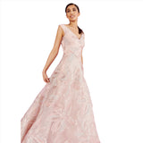 Talbot Runhof Women's TOTTORI Marble Long Dress