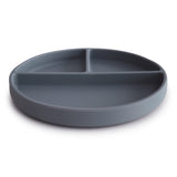 Mushie Silicone Divided Plate Tradewinds