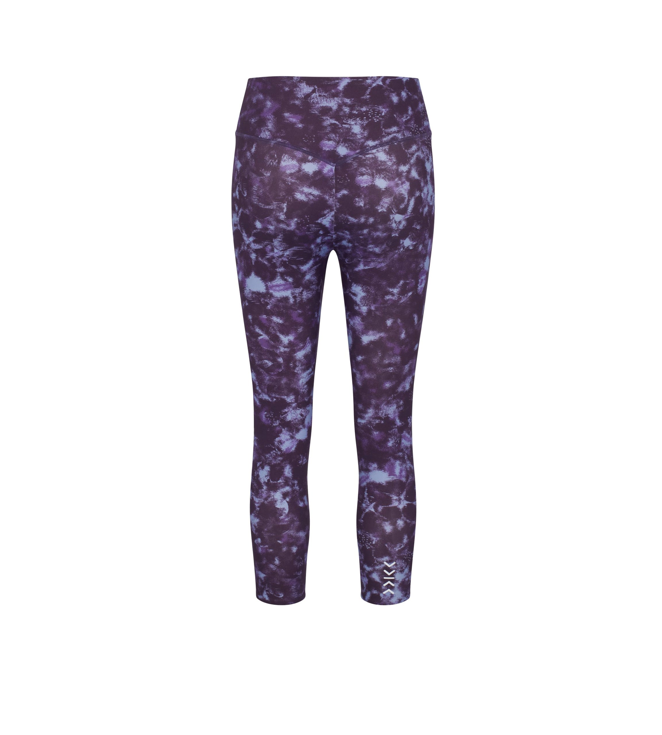 Triumph Cardio RTW violet sports leggings product-only back view, showing the vibrant color and supportive athletic fit. Order Online Today 