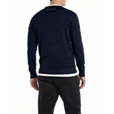 Replay Men's Crewneck sweater in wool blend