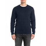 Replay Men's Cotton and Cashmere Crew-Neck Pullover