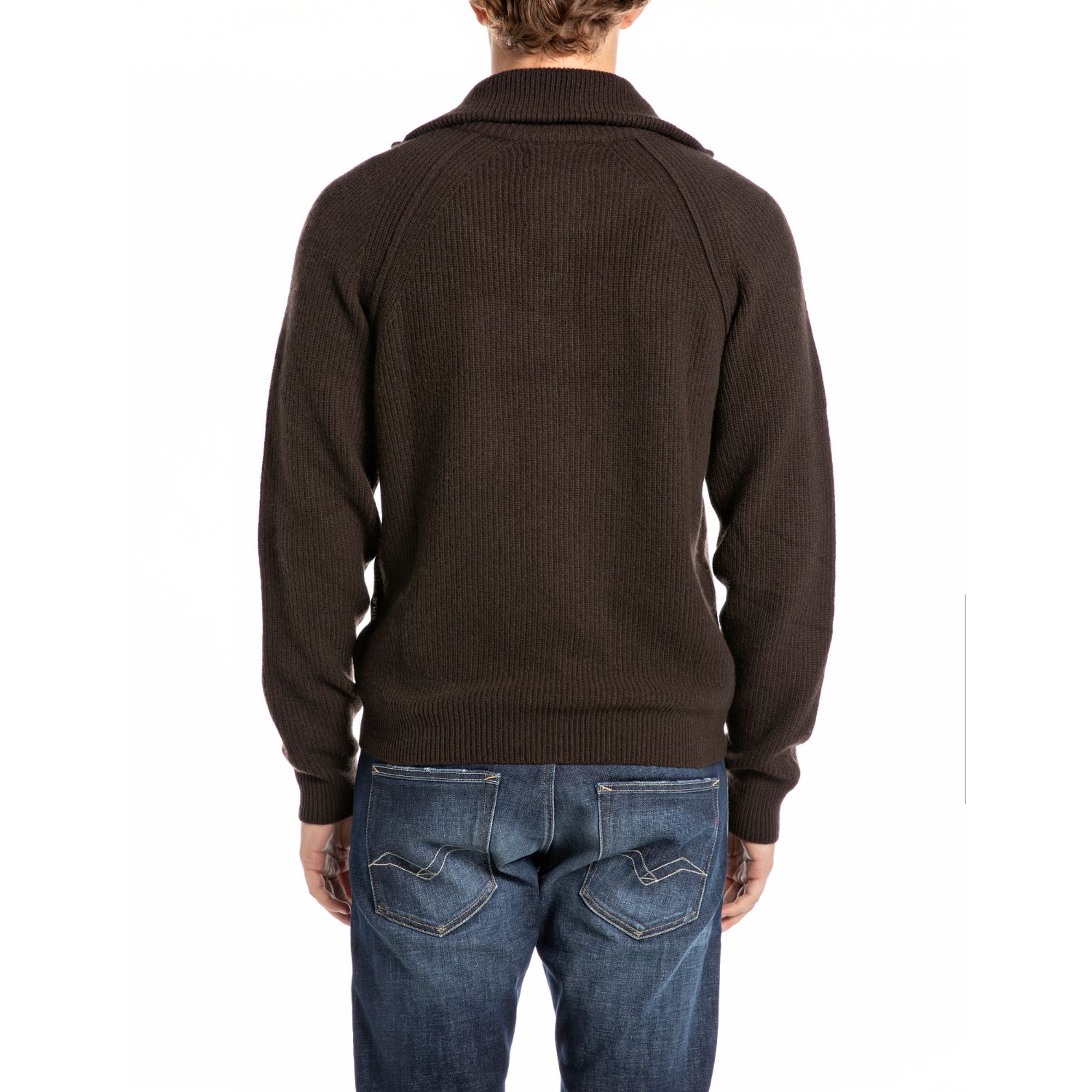 Replay Men's Wool-Blend Sweater | All Clothing | GCC | Men | Mens | Mens Fashion | Sweaters and Cardigans Replay Men's Wool-Blend Sweater | All Clothing | GCC | Men | Mens | Mens Fashion | Sweaters and Cardigans