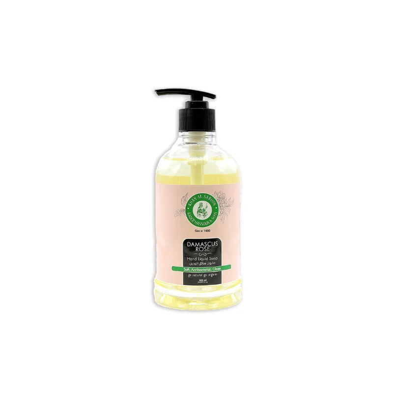 Khan Al Saboun Liquid Soap - Rose 500ml | Bathline | Beauty | Beauty Selfcare | Liquid Soap Collection Khan Al Saboun Liquid Soap - Rose 500ml | Bathline | Beauty | Beauty Selfcare | Liquid Soap Collection