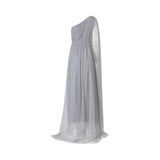 فستان أورلا الفضي للسيدات من Velvety Couture