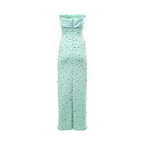 Velvety Couture Women's Roma Mint Long Dress