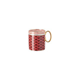 Versace La Greca Signature Red Mug With Handle