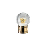Versace Golden Medusa Glass Sphere with Snow Effect Large