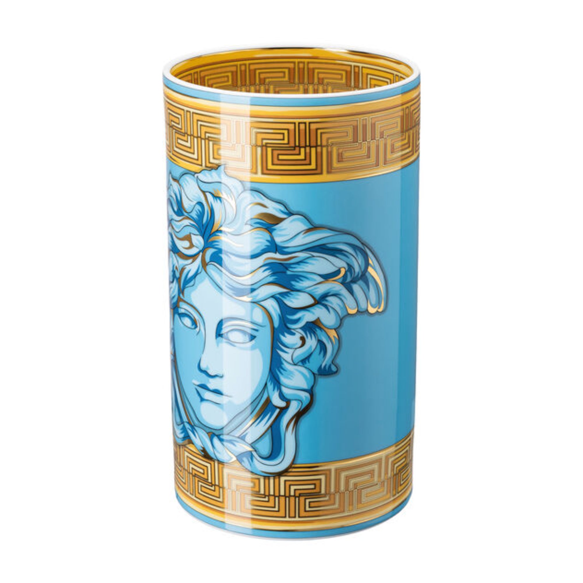 Versace Medusa Amplified Blue Coin Vase | Home and Furniture Home | Vase Versace Medusa Amplified Blue Coin Vase | Home and Furniture Home | Vase
