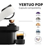 Nespresso Vertuo Pop Coconut White