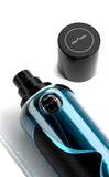 M.INT Vibrant Scent Eau de Parfum 75ml bottle with original packaging, featuring a dynamic blue-accented design and contemporary fragrance styling, Exclusive Online.