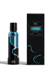 M.INT Vibrant Scent Eau de Parfum 75ml bottle with original packaging, featuring a dynamic blue-accented design and contemporary fragrance styling, Exclusive Online.