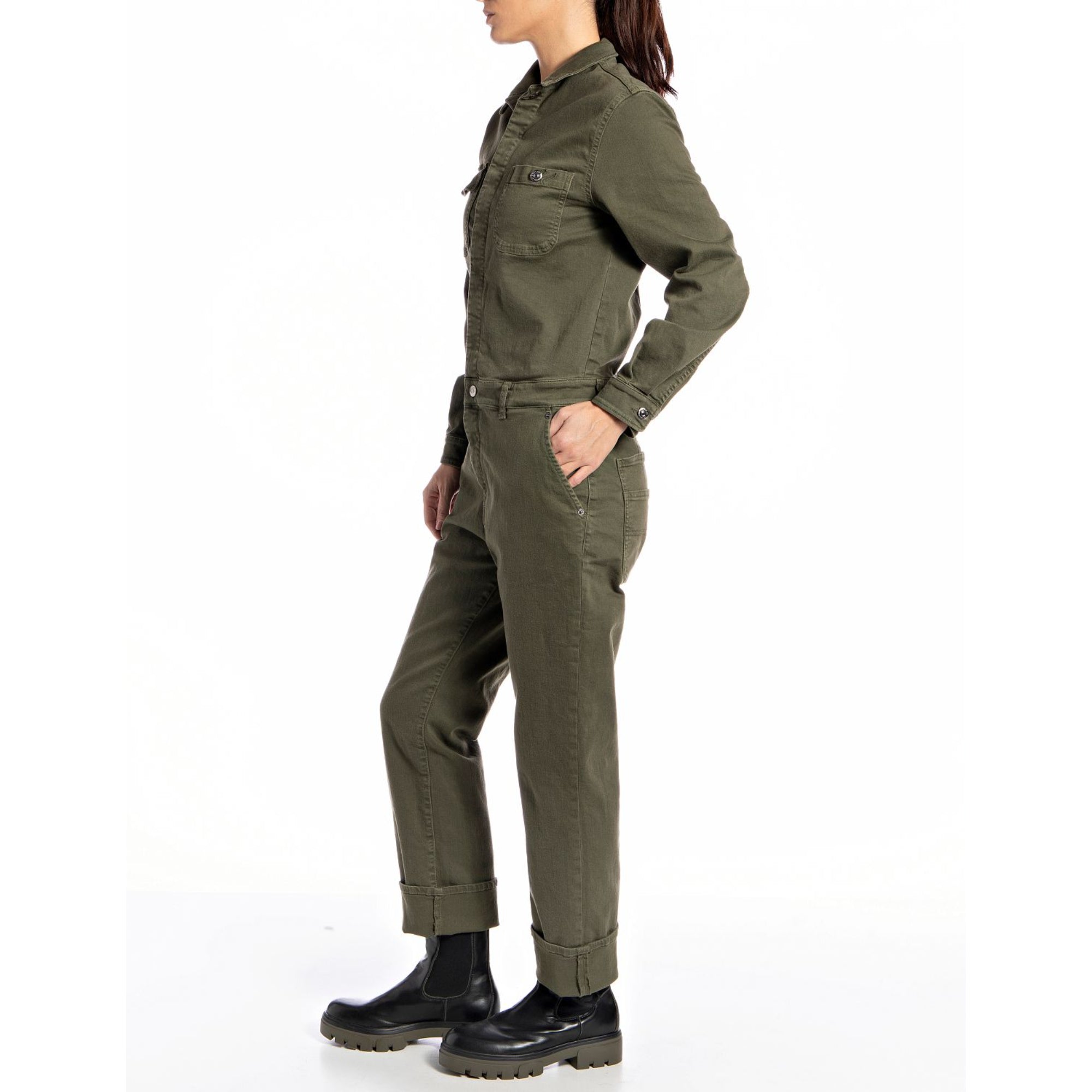 Replay Women's Stretch Denim Jumpsuit | Clothing | GCC | Jumpsuits & Playsuits | Women | Women All Clothing | Women All Clothing Jumpsuits & Playsuits | Womens | Womens Fashion Replay Women's Stretch Denim Jumpsuit | Clothing | GCC | Jumpsuits & Playsuits | Women | Women All Clothing | Women All Clothing Jumpsuits & Playsuits | Womens | Womens Fashion