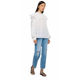 Replay Women's Mix Cotton Sangallo Shirt