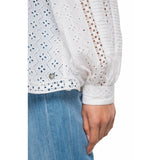 Replay Women's Mix Cotton Sangallo Shirt
