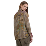 Replay Women's Shirt with All-over Arabesque Print
