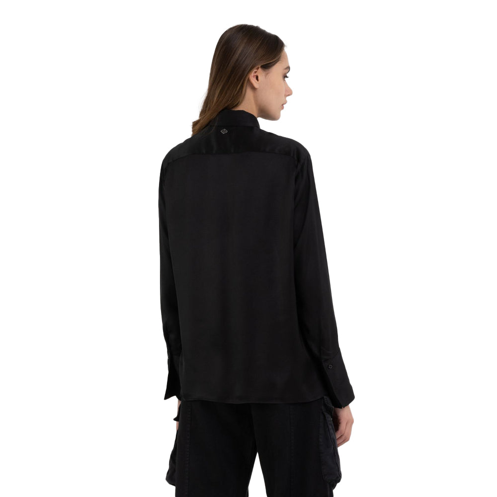 Replay Women's Shirt Comfort Fit in Viscose Satin | Clothing | GCC | Shirt | Shirts | Women | Women All Clothing | Women All Clothing Shirts & Blouses | Womens | Womens Fashion Replay Women's Shirt Comfort Fit in Viscose Satin | Clothing | GCC | Shirt | Shirts | Women | Women All Clothing | Women All Clothing Shirts & Blouses | Womens | Womens Fashion