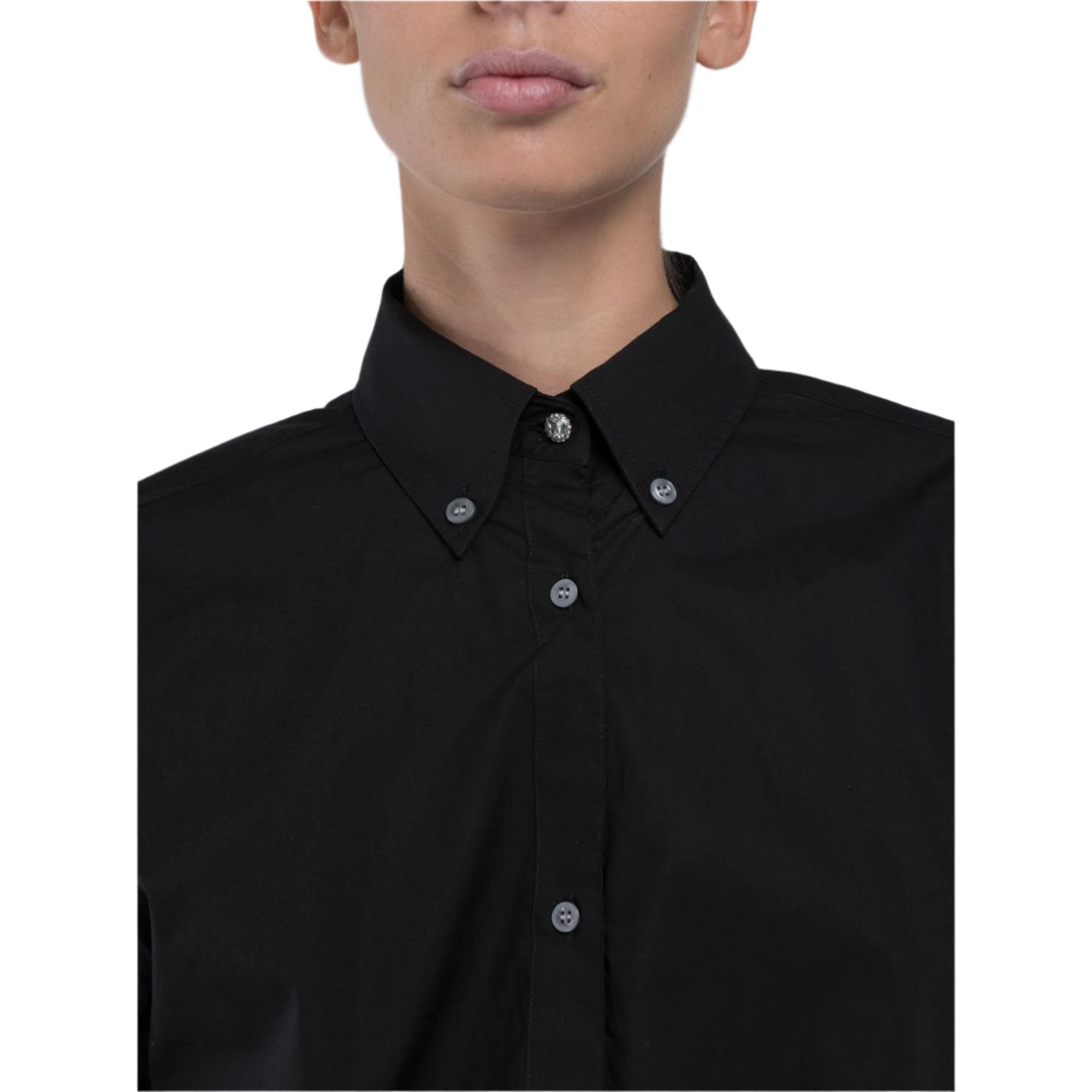 Replay Women's Boxy Shirt With Drawstring | Clothing | GCC | Spring Festival | Winter 2024 | Women | Women All Clothing Shirts & Blouses | Womens | Womens Fashion Replay Women's Boxy Shirt With Drawstring | Clothing | GCC | Spring Festival | Winter 2024 | Women | Women All Clothing Shirts & Blouses | Womens | Womens Fashion