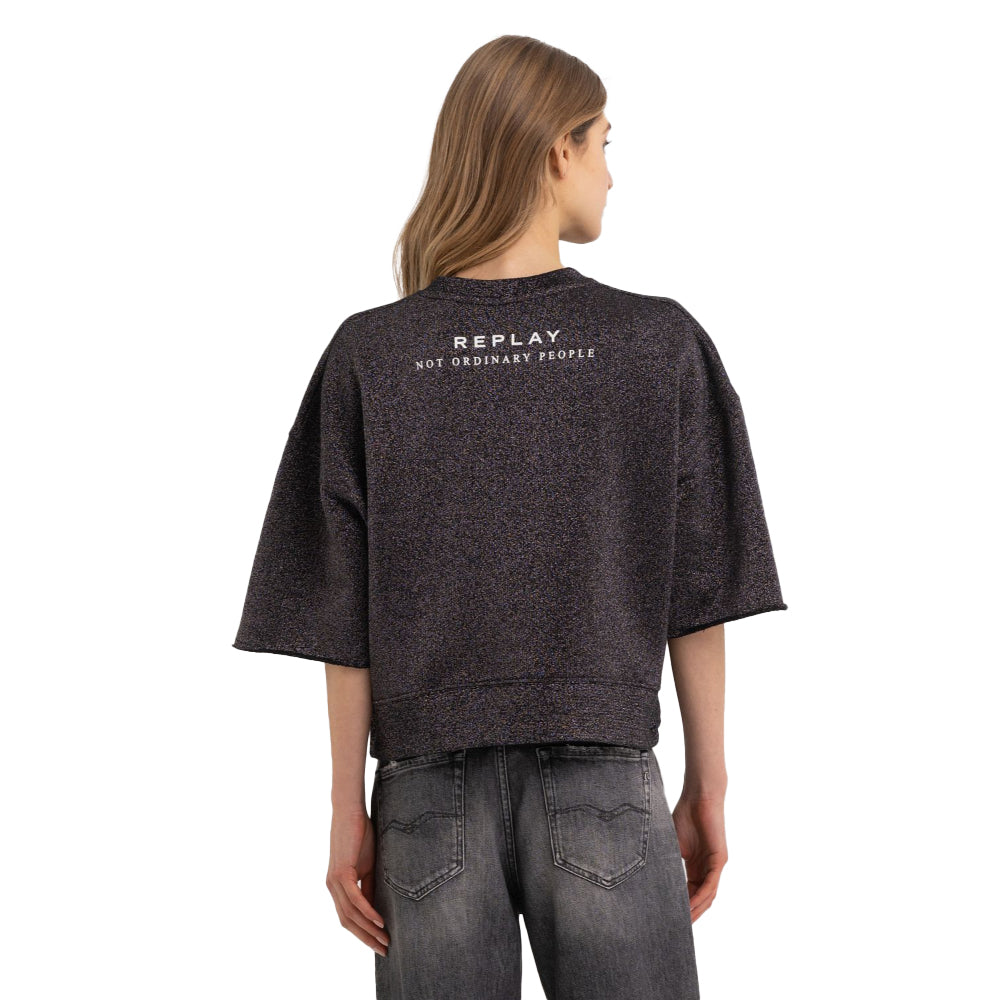 Replay Women's Comfort Fit Sweatshirt in Lurex | All Clothing | Clothing | GCC | Sweatshirt | Women | Women All Clothing | Women All Clothing Hoodies & Sweatshirts | Women Sweatshirt | Womens | Womens Fashion Replay Women's Comfort Fit Sweatshirt in Lurex | All Clothing | Clothing | GCC | Sweatshirt | Women | Women All Clothing | Women All Clothing Hoodies & Sweatshirts | Women Sweatshirt | Womens | Womens Fashion