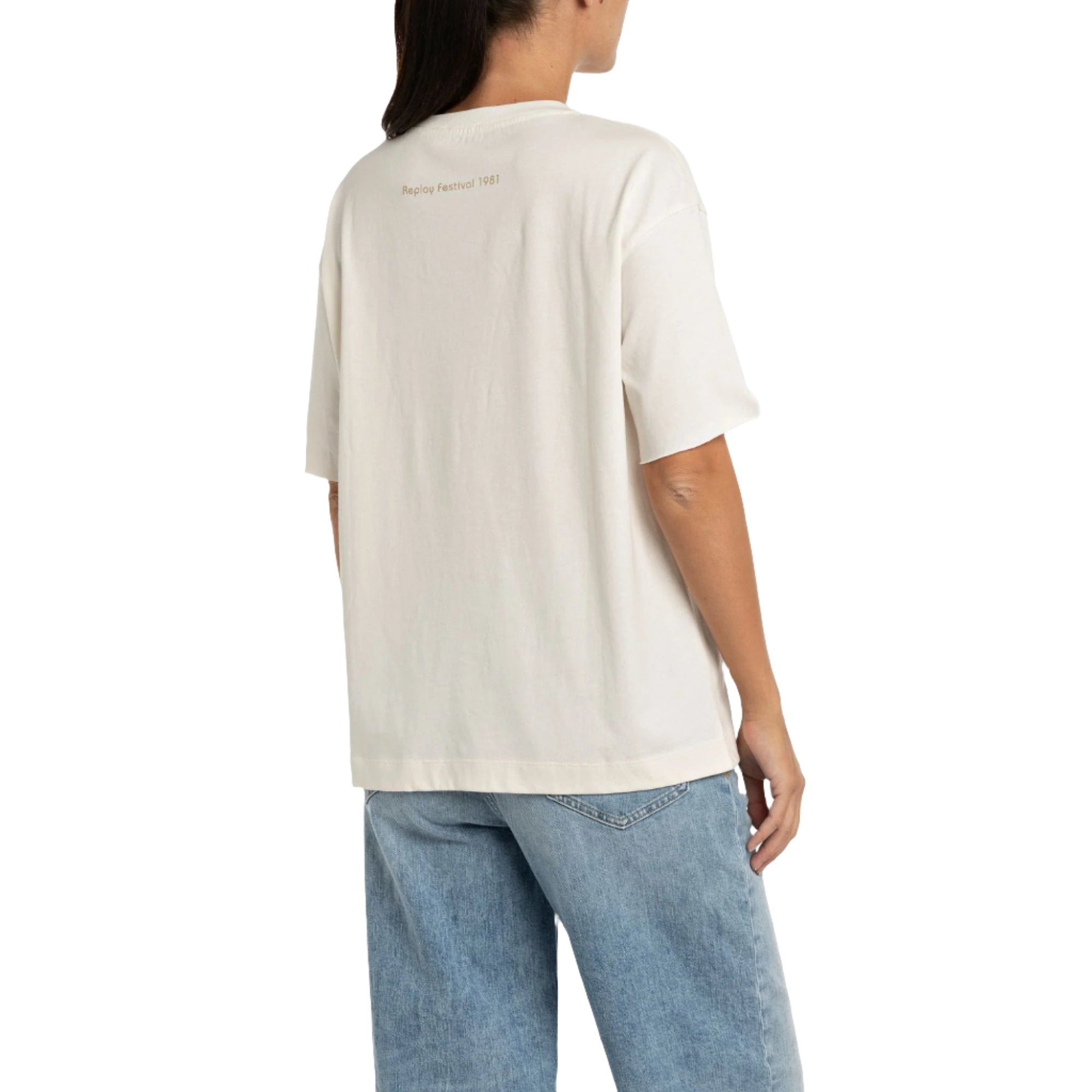 Replay Women's Butter T-shirt | Clothing | GCC | Shirts & T-Shirts | Women | Women All Clothing | Women T-Shirts | Womens | Womens Fashion Replay Women's Butter T-shirt | Clothing | GCC | Shirts & T-Shirts | Women | Women All Clothing | Women T-Shirts | Womens | Womens Fashion