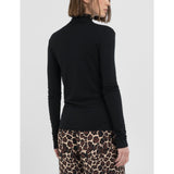 Replay Women's Slim Fit Top with Long Sleeve and Hight Neck