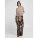 Replay Women's Slim Fit Top with Long Sleeve and Hight Neck