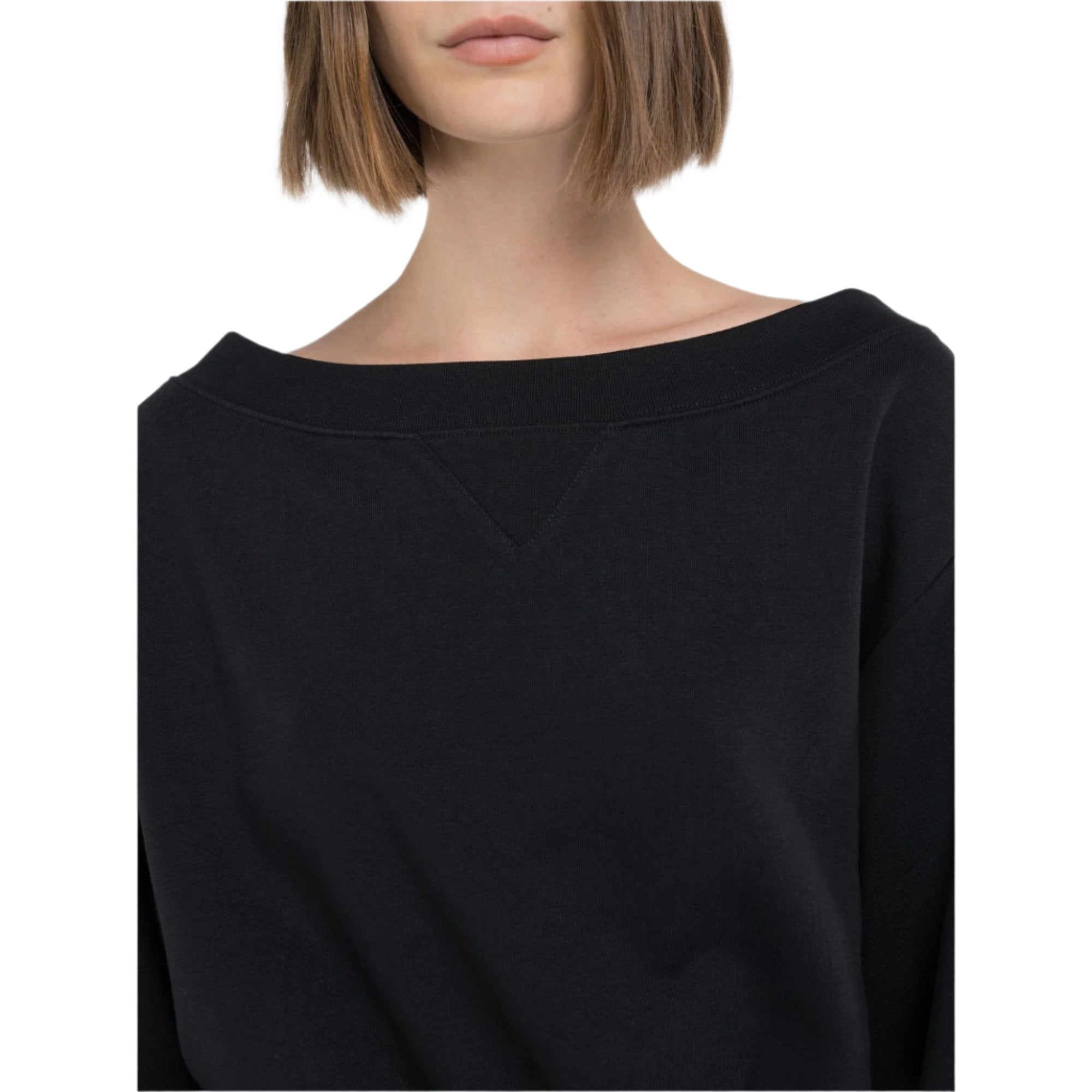 Replay Women's Copped Off The Shoulder Sweatshirt | Clothing | GCC | Winter 2024 | Women | Women All Clothing | Women All Clothing Hoodies & Sweatshirts | Womens | Womens Fashion Replay Women's Copped Off The Shoulder Sweatshirt | Clothing | GCC | Winter 2024 | Women | Women All Clothing | Women All Clothing Hoodies & Sweatshirts | Womens | Womens Fashion