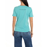 Replay Women's Jersey T-shirt with Body Chain