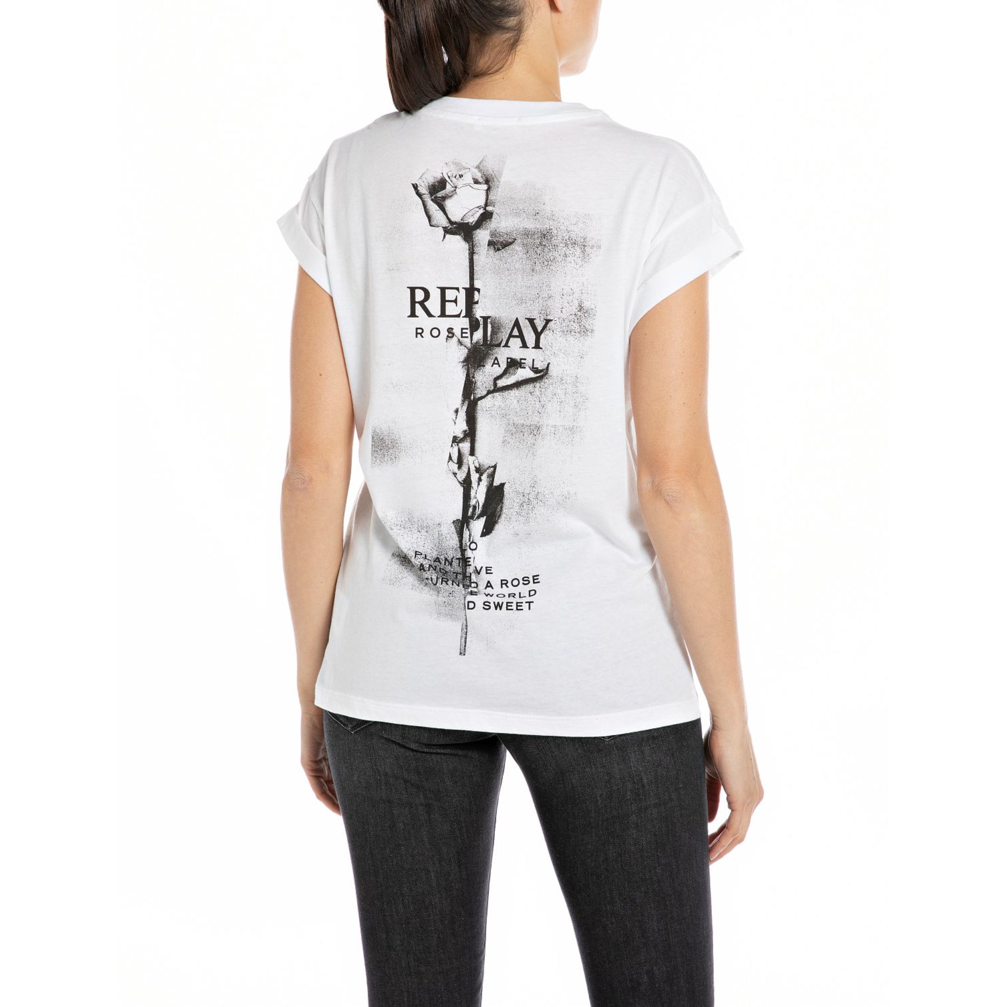 Replay Women's Jersey T-shirt with Print | Clothing | GCC | T-Shirt | T-Shirts | Tops & T-Shirts | Women | Women All Clothing | Women T-Shirts | Womens | Womens Fashion Replay Women's Jersey T-shirt with Print | Clothing | GCC | T-Shirt | T-Shirts | Tops & T-Shirts | Women | Women All Clothing | Women T-Shirts | Womens | Womens Fashion
