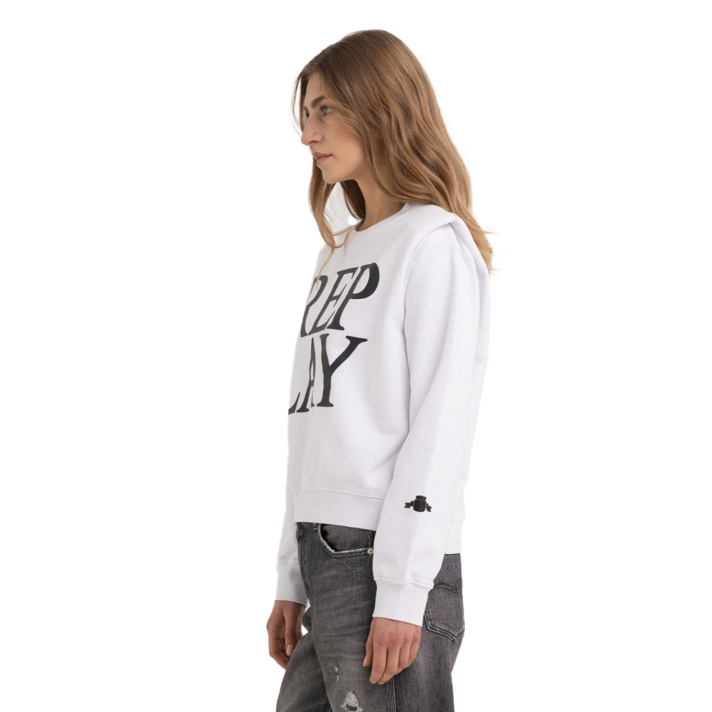 Replay Women's Boxy Fit Sweatshirt with Print | All Clothing | Clothing | GCC | Spring Festival | Sweatshirt | Women | Women All Clothing | Women All Clothing Hoodies & Sweatshirts | Women Sweatshirt | Womens | Womens Fashion Replay Women's Boxy Fit Sweatshirt with Print | All Clothing | Clothing | GCC | Spring Festival | Sweatshirt | Women | Women All Clothing | Women All Clothing Hoodies & Sweatshirts | Women Sweatshirt | Womens | Womens Fashion