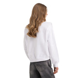 Replay Women's Boxy Fit Sweatshirt with Print
