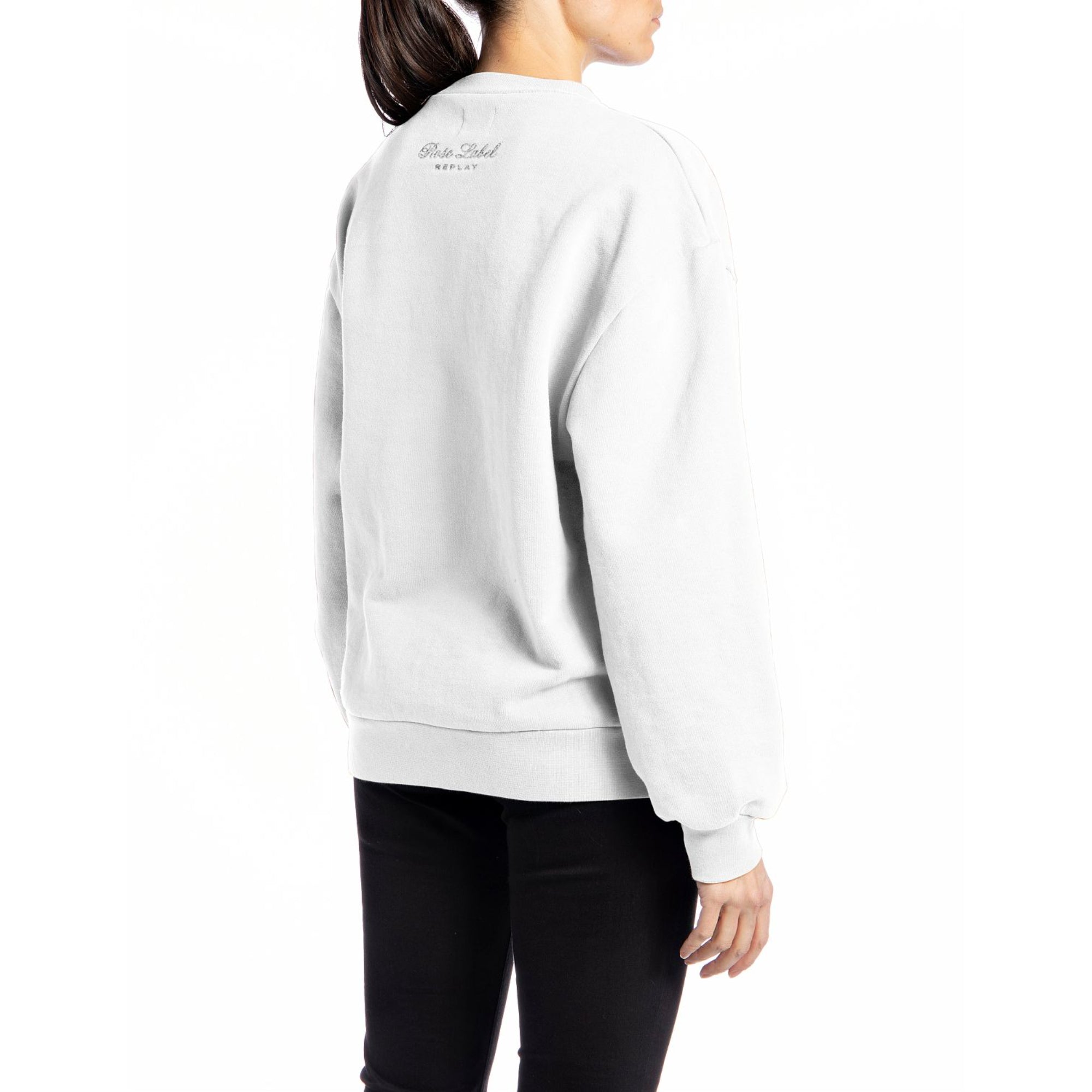 Replay Women's Oversized Sweatshirt with Print | Clothing | GCC | Sweaters and Cardigans | Women | Women All Clothing | Women All Clothing Hoodies & Sweatshirts | Womens | Womens Fashion Replay Women's Oversized Sweatshirt with Print | Clothing | GCC | Sweaters and Cardigans | Women | Women All Clothing | Women All Clothing Hoodies & Sweatshirts | Womens | Womens Fashion
