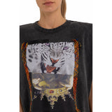 Replay Women's Dyed Heavy Jersey T-shirt