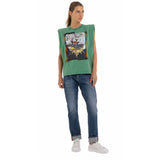 Replay Women's Dyed Heavy Jersey T-shirt