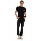 Relay Women's T-shirt with Pocket and Rhinestones