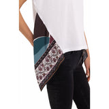 Replay Women's Jersey T-shirt with Scarf