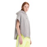 Replay Women's Oversized Sweatshirt in Mouline Cotton