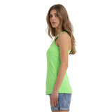 Replay Women's Slim Fit Ribbed Top With Print