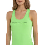 Replay Women's Slim Fit Ribbed Top With Print